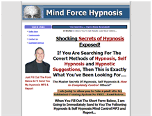 Tablet Screenshot of hypnosis.advancedmindpower.com